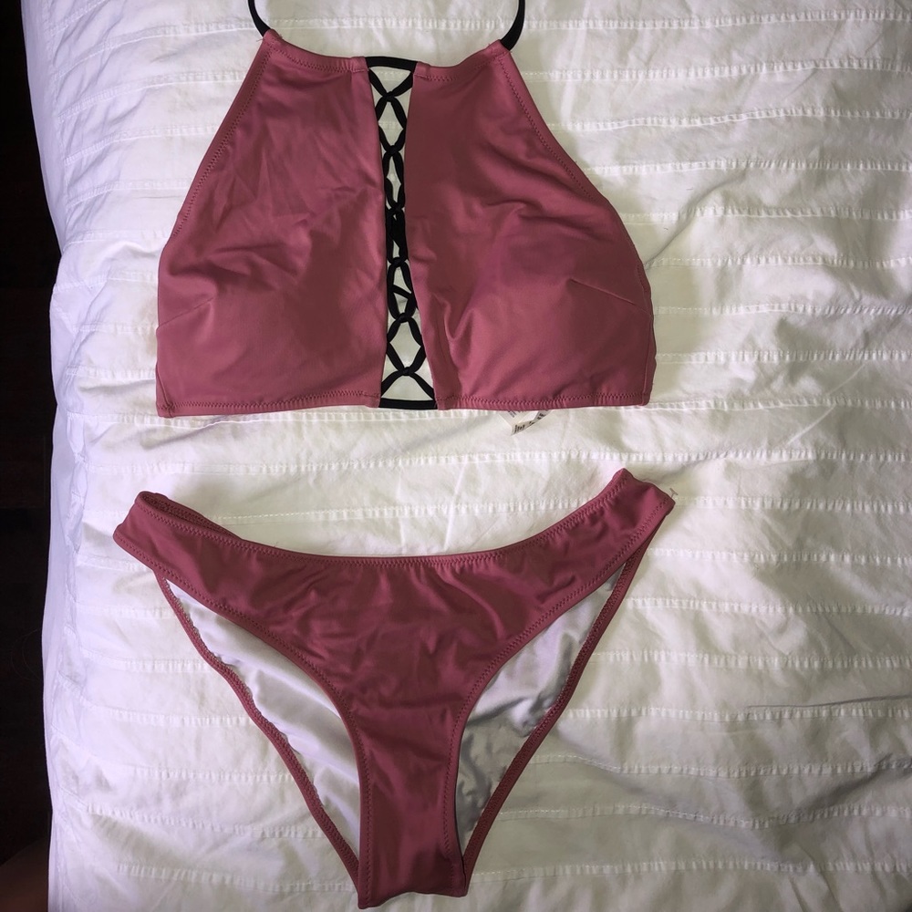 VS PINK Halter Bikini